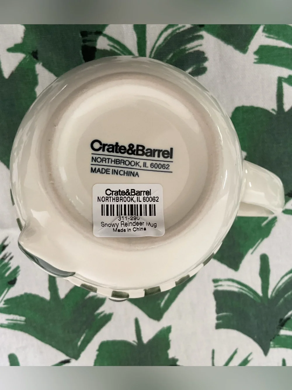 Crate&Barrel whimsical reindeer